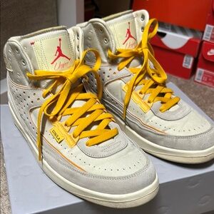 Union Air Jordan 2 High-Top Sneakers